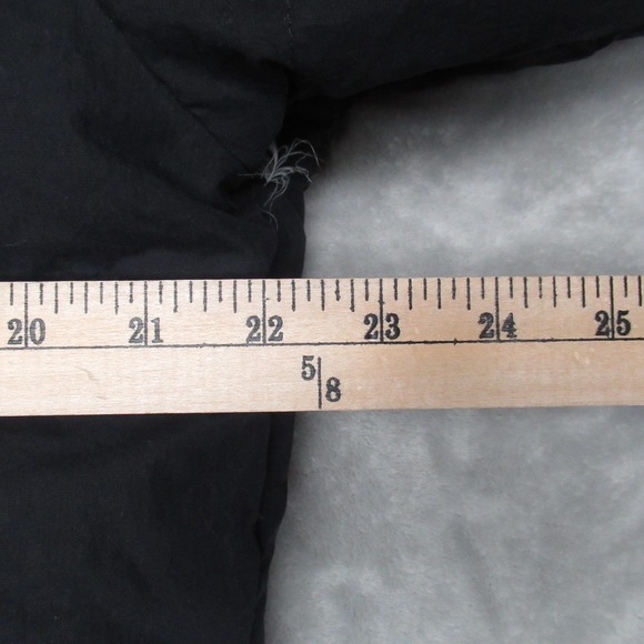 North Face Down Jacket Mens Medium Black Sierra Puffer Wind Rain Winter Rugged - Picture 11 of 13